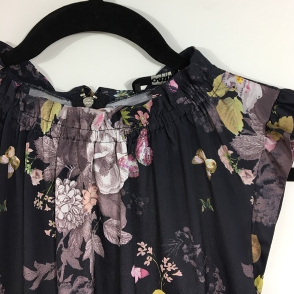 Flutter Sleeve Floral Dress - Picture 2 of 7